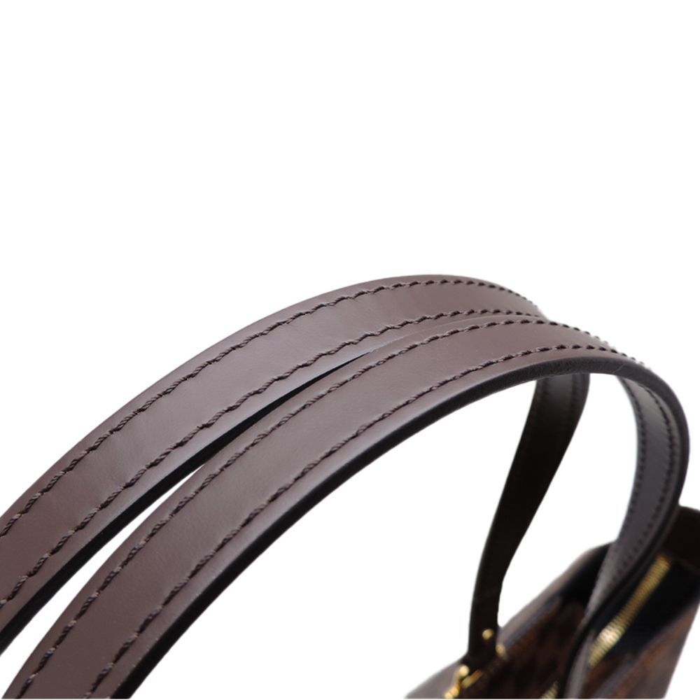 Louis Vuitton Damier Ebene Jersey Tote Bag Brown - Picture 5 of 7